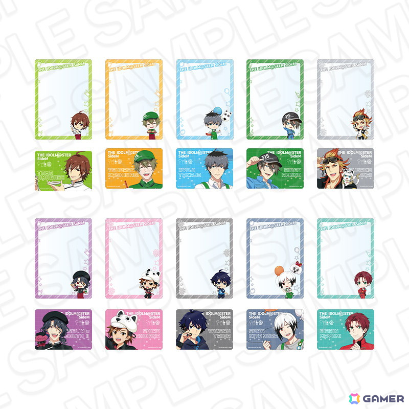 「アイドルマスター SideM×よみうりランド」コラボイベントで販売される描き下ろしイラストを使用したグッズなどを紹介！の画像
