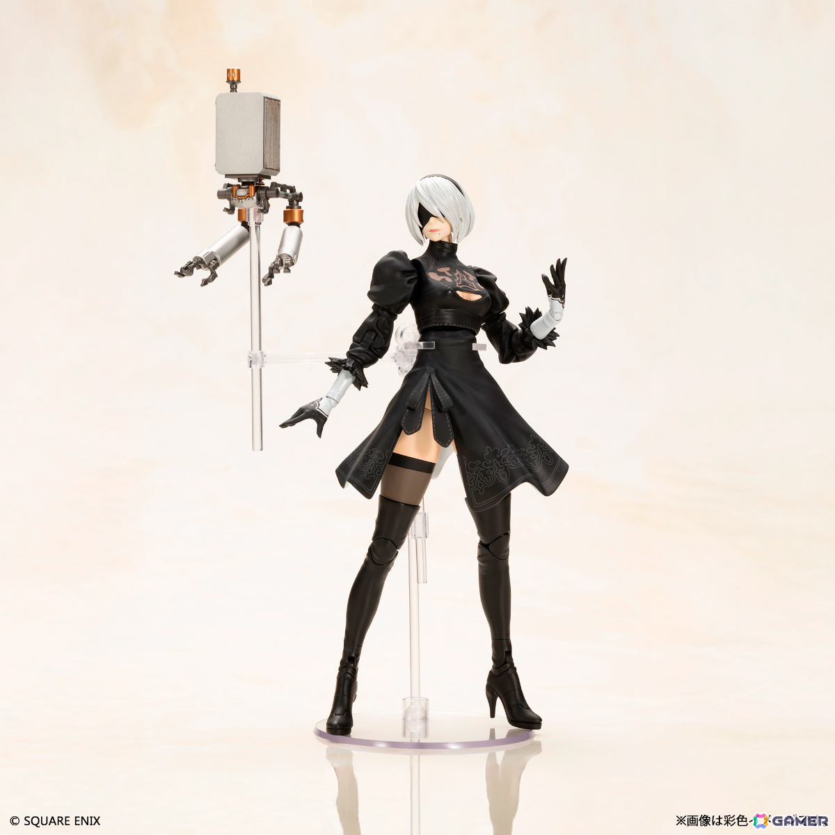 NieR:Automata」2Bの組立式プラスチックモデルキットが登場！可動仕様