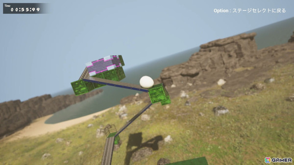 たまを転がしてゴールを目指すジャイロ操作専用ゲーム「ころコロ」がSteamで配信！5種類のたまを操作して全50ステージのクリアを目指そうの画像