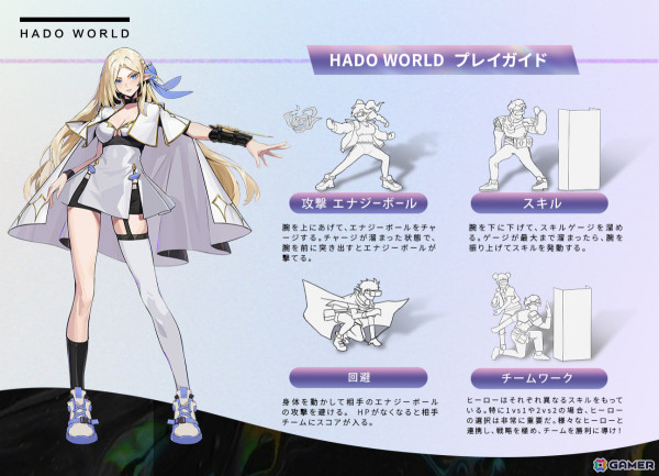ARスポーツ「HADO」の進化版「HADO WORLD」がリリース！個性豊かなヒーローたちのスキルを駆使した戦略×アクションバトルを楽しめるの画像2