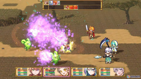 精霊の召喚やスキル吸収などのシステムが楽しめるRPG「双翼世界の精霊勇者」のコンソール・PC版が発売！の画像
