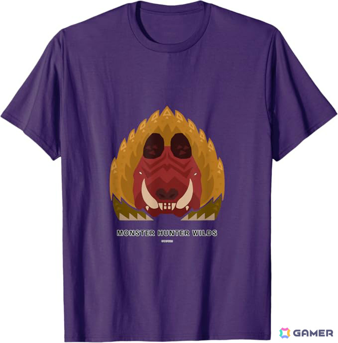Amazonのカプコン公式アパレルに「モンスターハンターワイルズ」新デザインが追加！タマミツネアイコンのTシャツなどがラインナップの画像3
