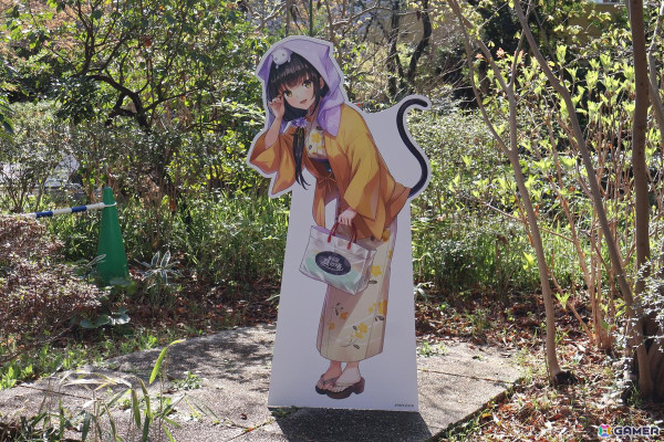 「ヘブンバーンズレッド」×豊島園 庭の湯コラボイベントをレポート――日本庭園に舞い降りた浴衣姿の東城つかさがあまりにもかわいいの画像5