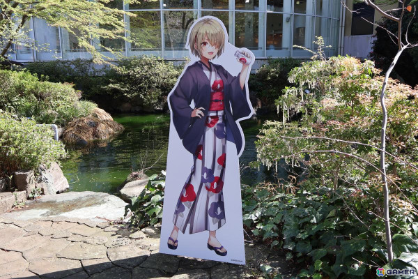 「ヘブンバーンズレッド」×豊島園 庭の湯コラボイベントをレポート――日本庭園に舞い降りた浴衣姿の東城つかさがあまりにもかわいいの画像8