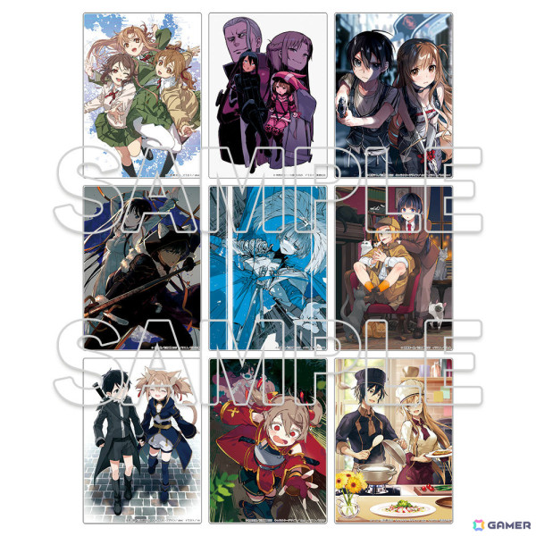 「ソードアート・オンライン」15周年を記念して復刻版キャラファイングラフや公式小説アンソロジーのイラストを使用したグッズの受注販売が開始！の画像12