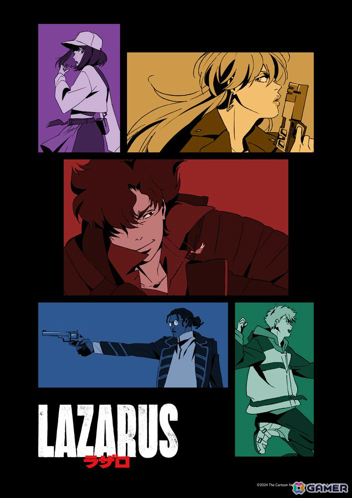 アニメ「LAZARUS ラザロ」OP・EDムービーが公開!「カウボーイビバップ」の渡辺信一郎監督による最新作の画像