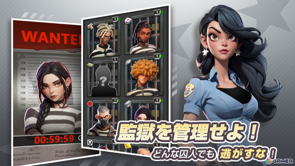 監獄経営シミュレーションゲーム「ランド・オブ・ジェイル」が4月20日に配信！事前登録受付もスタートの画像3