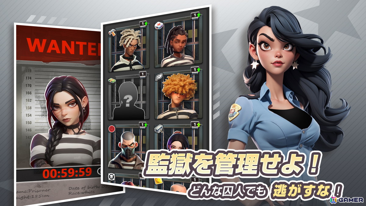 監獄経営シミュレーションゲーム「ランド・オブ・ジェイル」が4月20日に配信！事前登録受付もスタートの画像