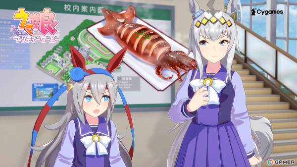 「ウマ娘」オグリキャップとタマモクロスが登場する新CM「イカ焼き言うたら」篇が放送！の画像1