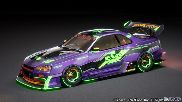 「レーシングマスター」で「エヴァンゲリオン」コラボイベントが4月11日より開催！初号機などのテーマキットも登場の画像2