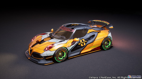 「レーシングマスター」で「エヴァンゲリオン」コラボイベントが4月11日より開催！初号機などのテーマキットも登場の画像4