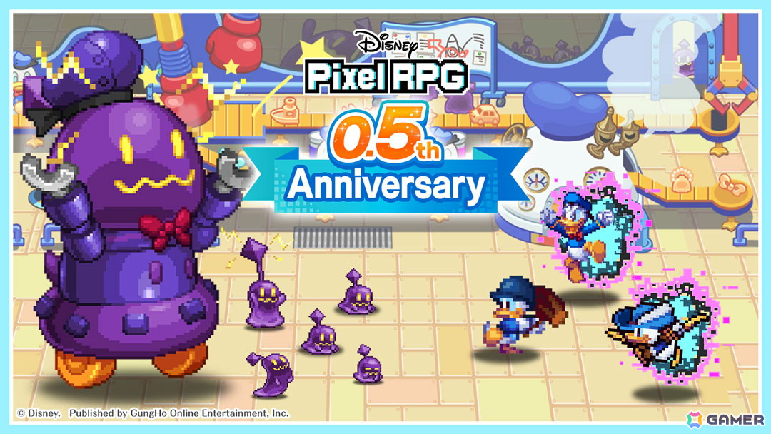 「ディズニー ピクセルRPG」ハーフアニバーサリーイベントが開催!「エンジニア ドナルドダック」「工場長 スクルージ・マクダック」も登場の画像