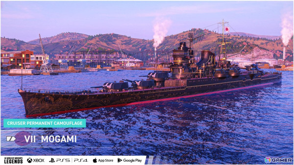 「World of Warships: Legends」と「ミュータント・タートルズ」がコラボ！コラボ艦長スキンや艦艇スキンが登場の画像