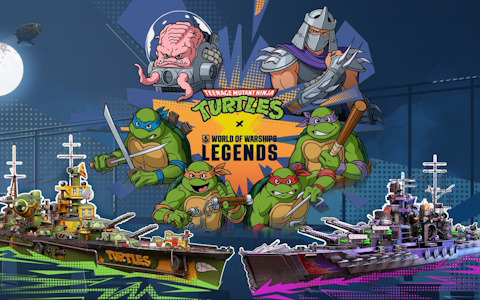 「World of Warships: Legends」と「ミュータント・タートルズ」がコラボ！コラボ艦長スキンや艦艇スキンが登場
