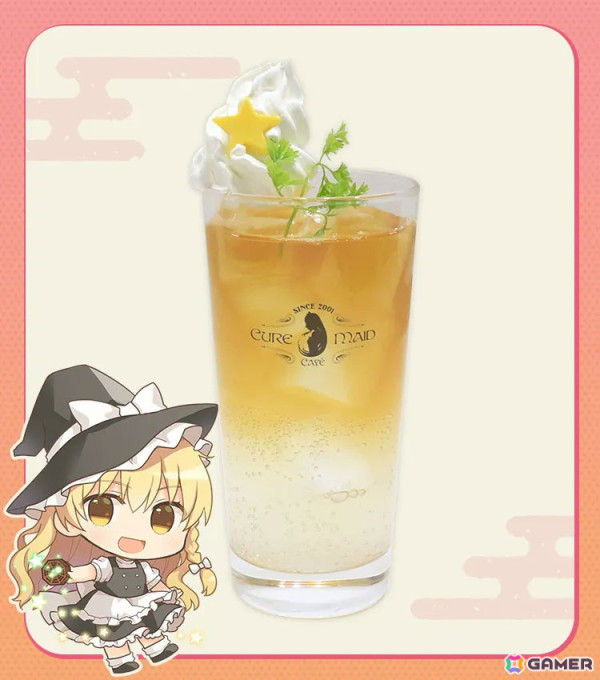 「東方Project×キュアメイドカフェ 博麗神社～春祭り2025カフェ」が4月12日より前期後期の二本立てで開催！前期のコラボフードやドリンク情報もの画像11