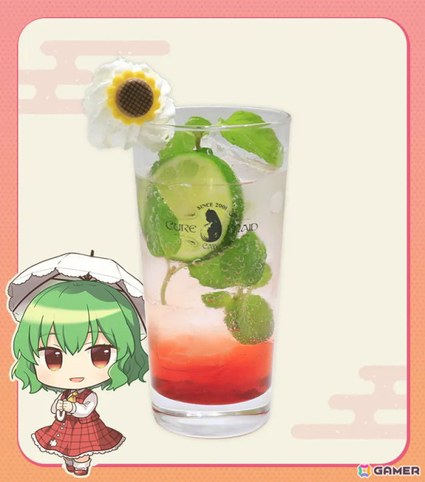 「東方Project×キュアメイドカフェ 博麗神社～春祭り2025カフェ」が4月12日より前期後期の二本立てで開催！前期のコラボフードやドリンク情報もの画像14