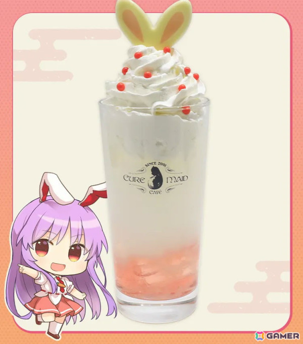 「東方Project×キュアメイドカフェ 博麗神社～春祭り2025カフェ」が4月12日より前期後期の二本立てで開催！前期のコラボフードやドリンク情報もの画像19