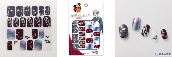 「刀剣乱舞ONLINE　ジェルネイルシール 其ノ四」が7月26日に発売！三日月宗近、大典太光世、ソハヤノツルキなど全10種を展開の画像13