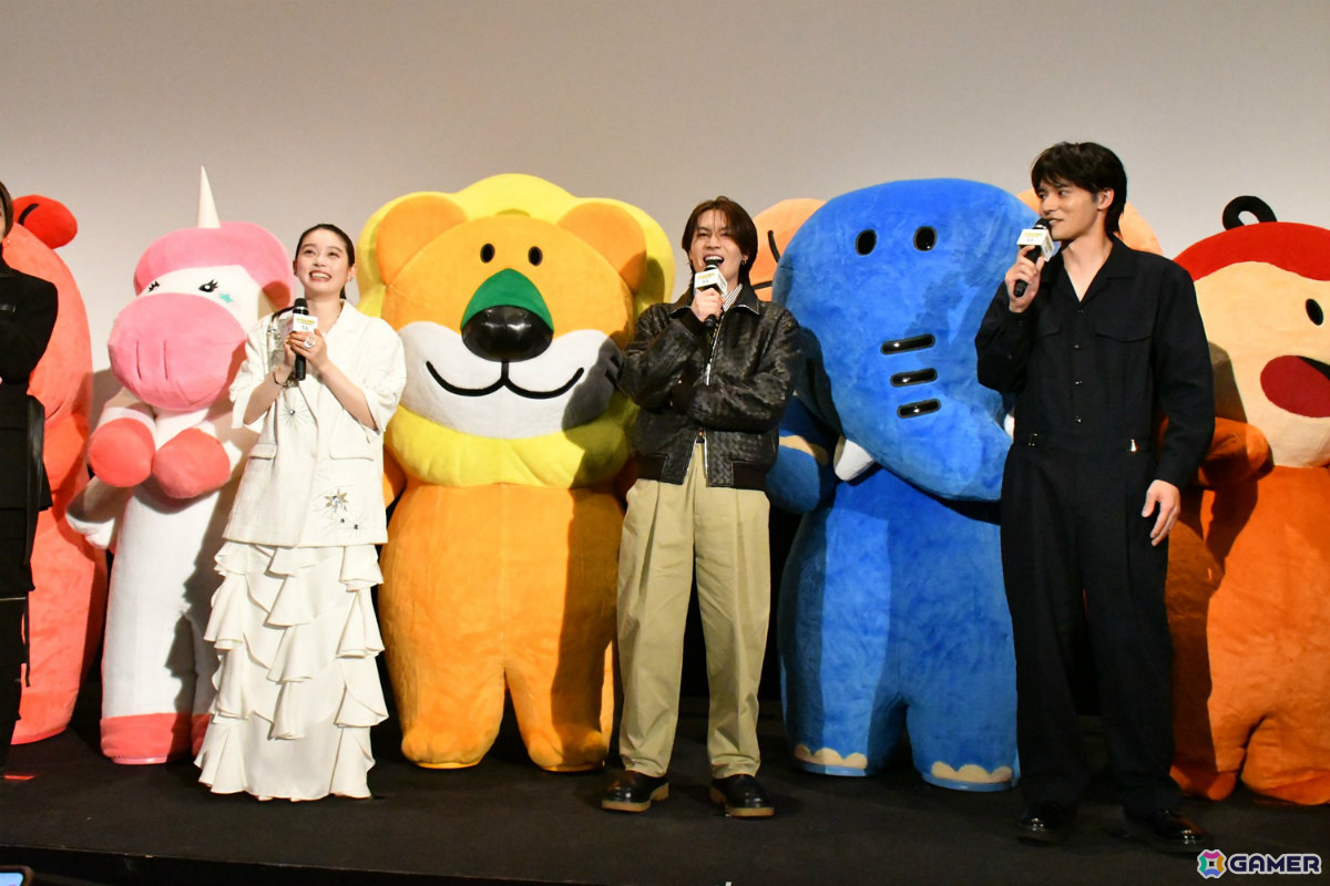 「たべっ子どうぶつ THE MOVIE」松田元太さん、蒼井翔太さん、水瀬いのりさんらキャスト陣やたべっ子どうぶつたちが完成披露試写会に大集合!の画像