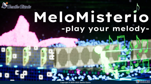 プレイヤーの操作がメロディになる音楽アクション「MeloMisterio -play your melody-」が2026年6月にリリース！の画像1