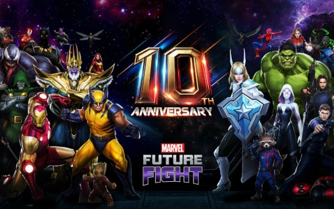 「マーベル・フューチャーファイト」10周年を記念した特設イベントページが公開！これまでの活動記録を閲覧することも