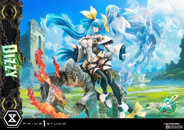 「GUILTY GEAR Xrd REV 2」よりディズィーの1/4スケールスタチューが登場！ボーナス版には“LET'S ROCK”をデザインしたロゴスタンドが付属の画像12