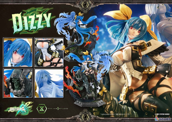 「GUILTY GEAR Xrd REV 2」よりディズィーの1/4スケールスタチューが登場！ボーナス版には“LET'S ROCK”をデザインしたロゴスタンドが付属の画像13