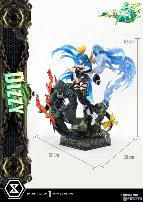 「GUILTY GEAR Xrd REV 2」よりディズィーの1/4スケールスタチューが登場！ボーナス版には“LET'S ROCK”をデザインしたロゴスタンドが付属の画像14