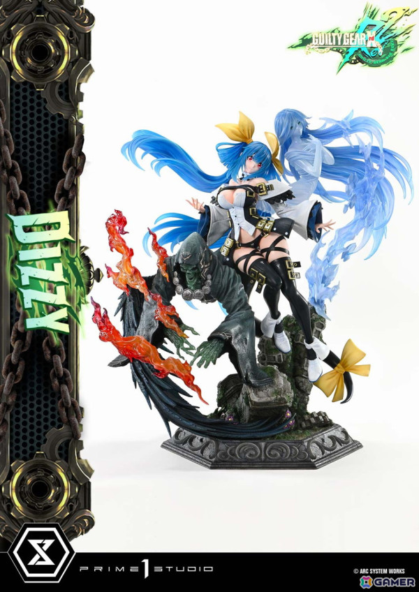 「GUILTY GEAR Xrd REV 2」よりディズィーの1/4スケールスタチューが登場！ボーナス版には“LET'S ROCK”をデザインしたロゴスタンドが付属の画像3