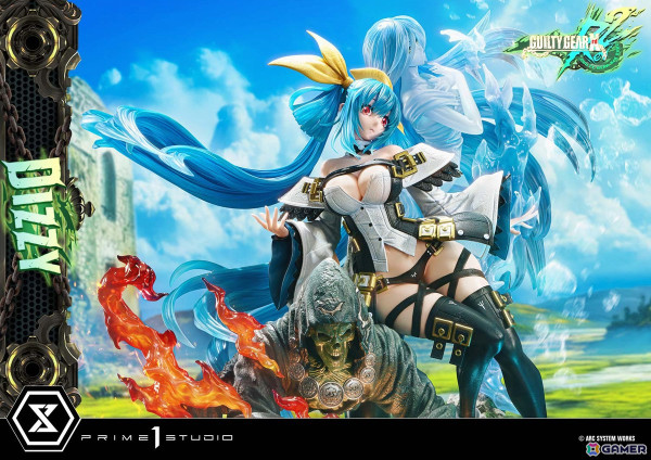 「GUILTY GEAR Xrd REV 2」よりディズィーの1/4スケールスタチューが登場！ボーナス版には“LET'S ROCK”をデザインしたロゴスタンドが付属の画像4