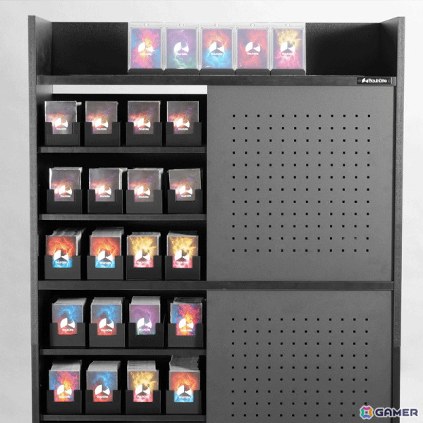 Bauhutteよりトレカを飾って収納できる「トレカ収納ラック」が発売！3段タイプと2段タイプの2種類が登場の画像