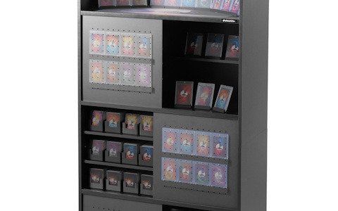 Bauhutteよりトレカを飾って収納できる「トレカ収納ラック」が発売！3段タイプと2段タイプの2種類が登場