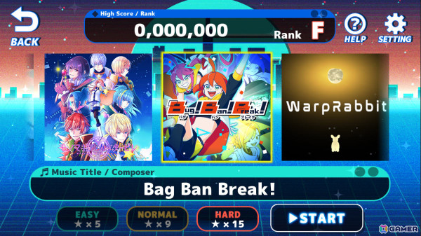 4面タップリズムゲーム「Bug!Ban!Break!」がiOSでリリース！電子生命体の宇宙人とゲームを守るストーリーにも注目の画像3