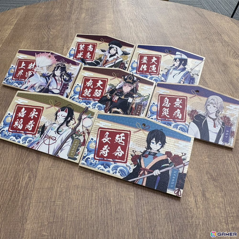 「虹の降る海」のグッズが「G-MODE SHOP -BOOTH-」で販売開始!B2タペストリーや絵馬(木製)がラインナップの画像