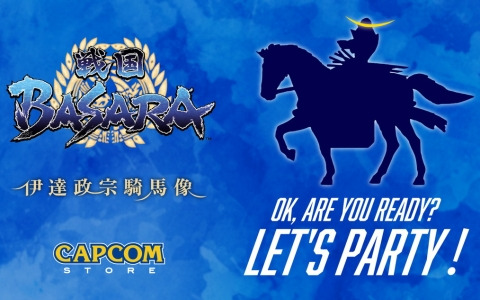カプコンストア仙台店の開業記念で「戦国BASARA」シリーズより奥州筆頭「伊達政宗」のグッズが登場！クリアファイルやTシャツ、トートバッグがラインナップ
