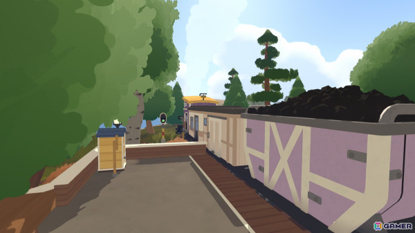 動物たちと列車の旅へ！列車ライフシム「Locomoto」Steam版が配信開始の画像