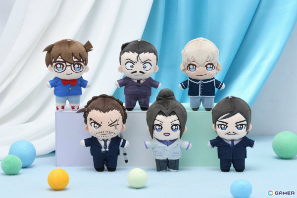 「名探偵コナン×ナムコキャンペーン2025」が4月18日より開催！スーツ姿で椅子に座るコナンたちのナムコ限定景品や特典を手に入れようの画像2