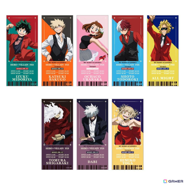 アニメ「ヒロアカ」スペシャルイベント「ヒーロー×敵＜ヴィラン＞フェス」が8月17日に開催！描き下ろしビジュアル＆グッズ情報が解禁の画像7