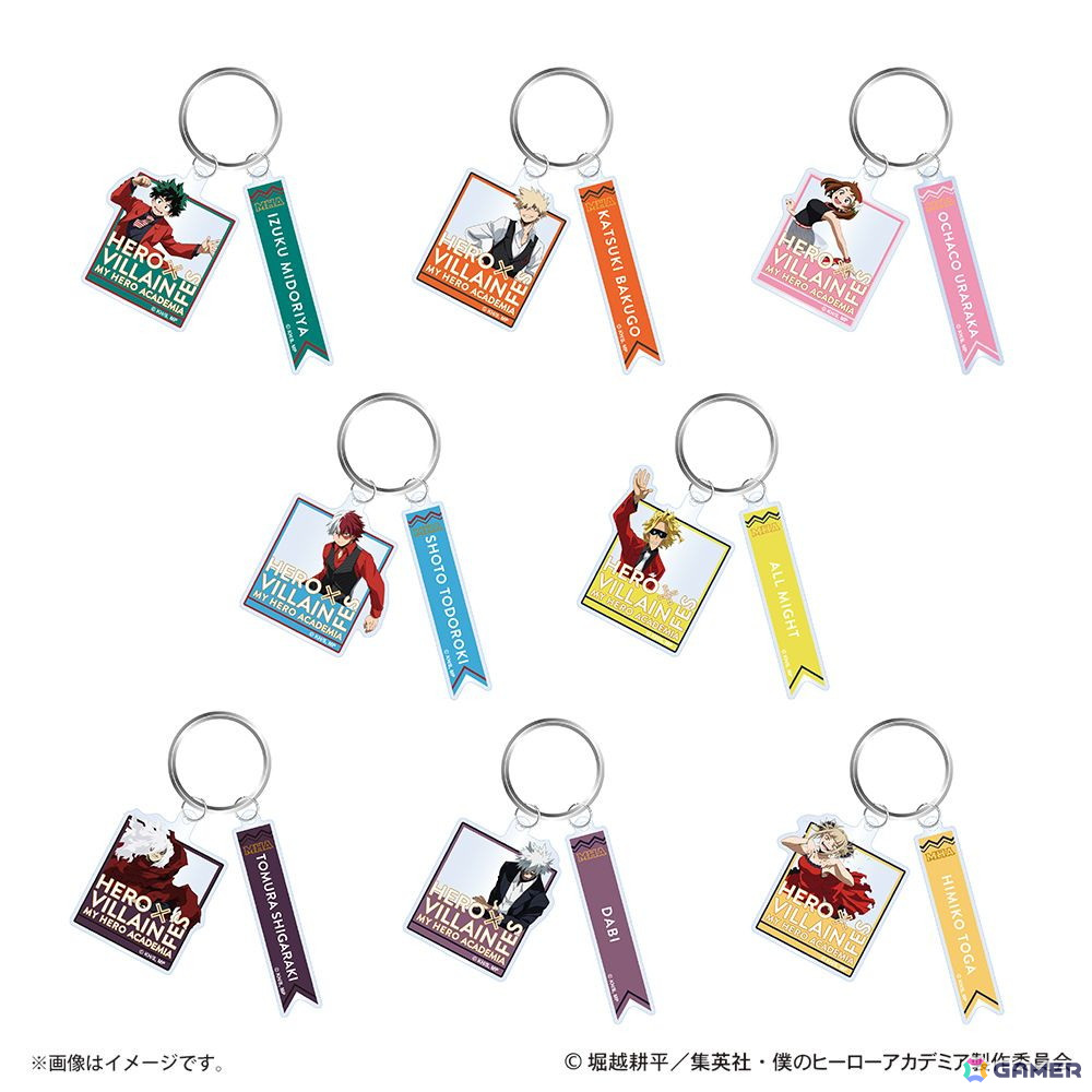 2.トレーディングアクリルキーホルダー【全8種】1個770円
