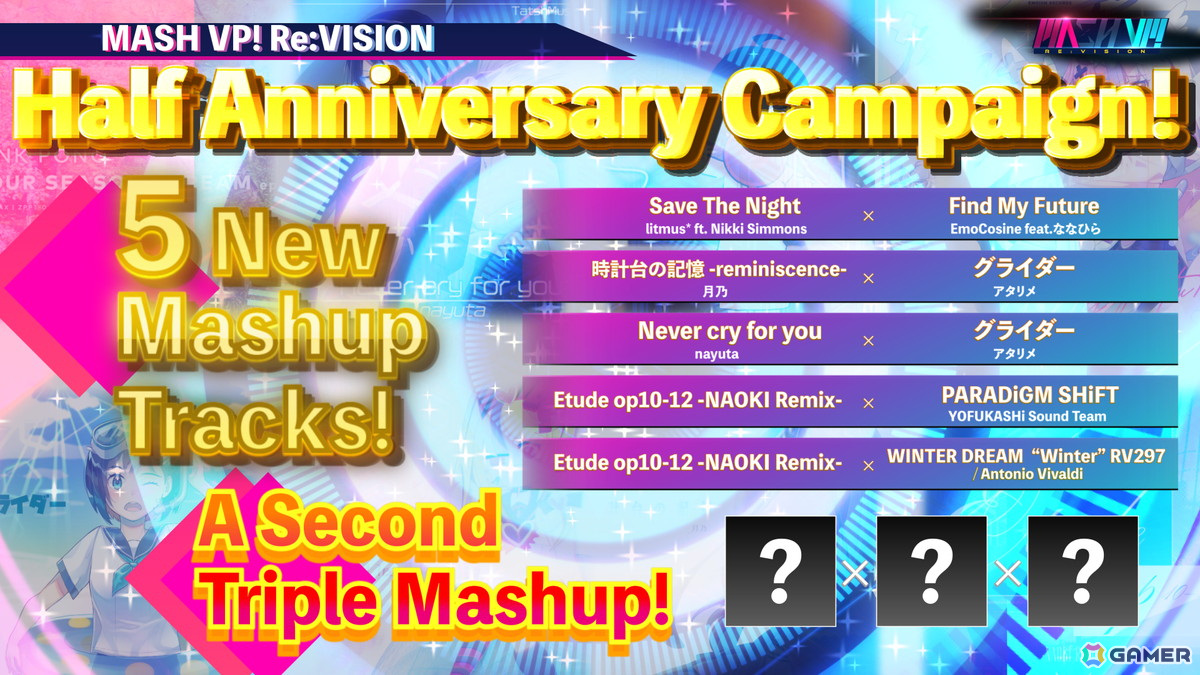 「MASH VP! Re:VISION」のDLC第2弾「AXTORM SOUND RELATION -I- beginning」が4月11日に配信！オフラインモードも開発中の画像