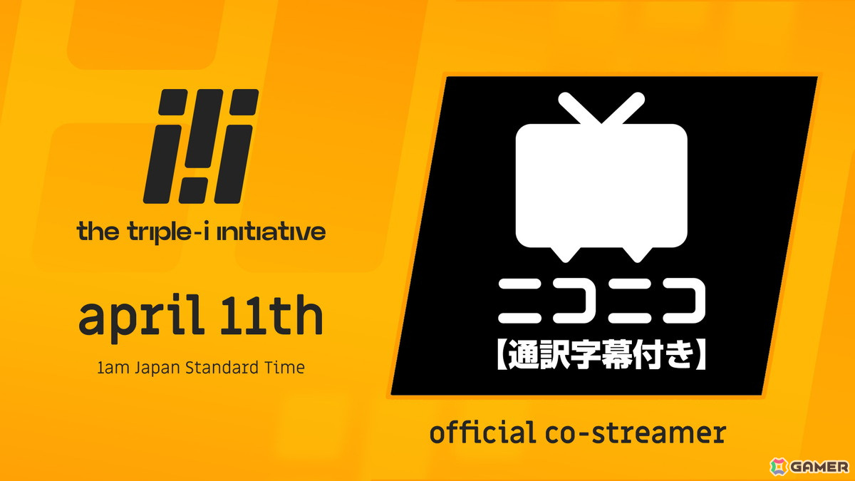 30以上のインディーゲームの情報が公開される「Triple-i Showcase」第2回が4月10日25時より放送！ニコニコ生放送では日本語字幕配信もの画像