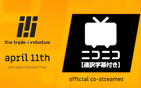 30以上のインディーゲームの情報が公開される「Triple-i Showcase」第2回が4月10日25時より放送！ニコニコ生放送では日本語字幕配信も