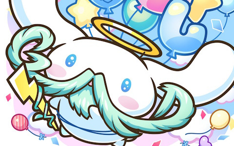 「コトダマン」で「2025年サンリオキャラクター大賞」コラボが本日16時より開催！コラボキャラ「にゅわシナモロール」が登場