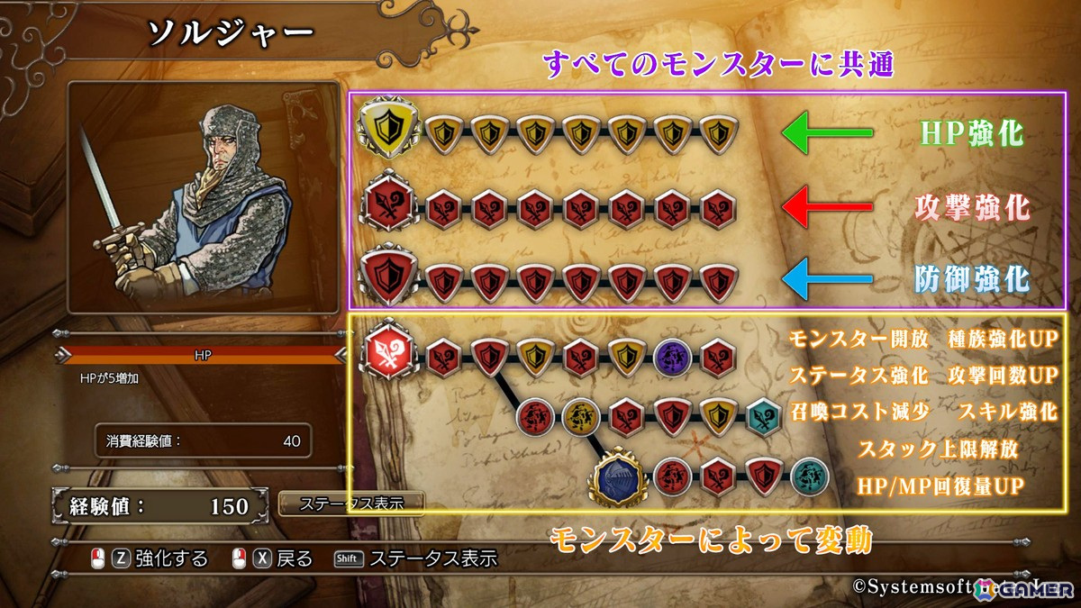 「マスターオブモンスターズSSB」モンスターの力を引き出す「支配の書」など強化・成長システムの詳細が公開!ロウ属性紹介PVもの画像