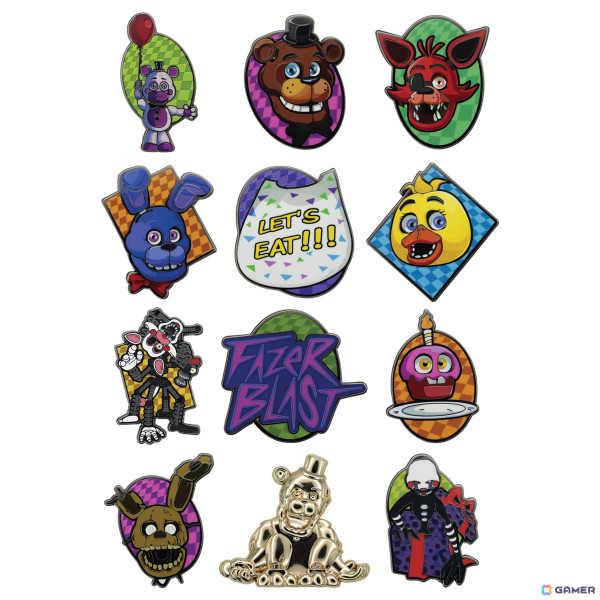 ホラーゲーム「Five Nights at Freddy's」のミニフィギュアやぬいぐるみなどが入ったスペシャルセットやブリキサインプレートなどが登場！の画像6