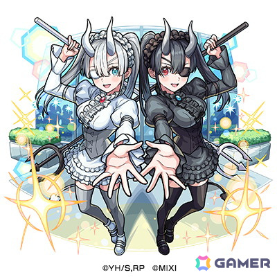 「モンスト」でアニメ「2.5次元の誘惑」との初コラボが4月13日12時より開催！リリエル、ミリエラ、ノキエル、アリエル、アシュフォードがガチャに登場の画像