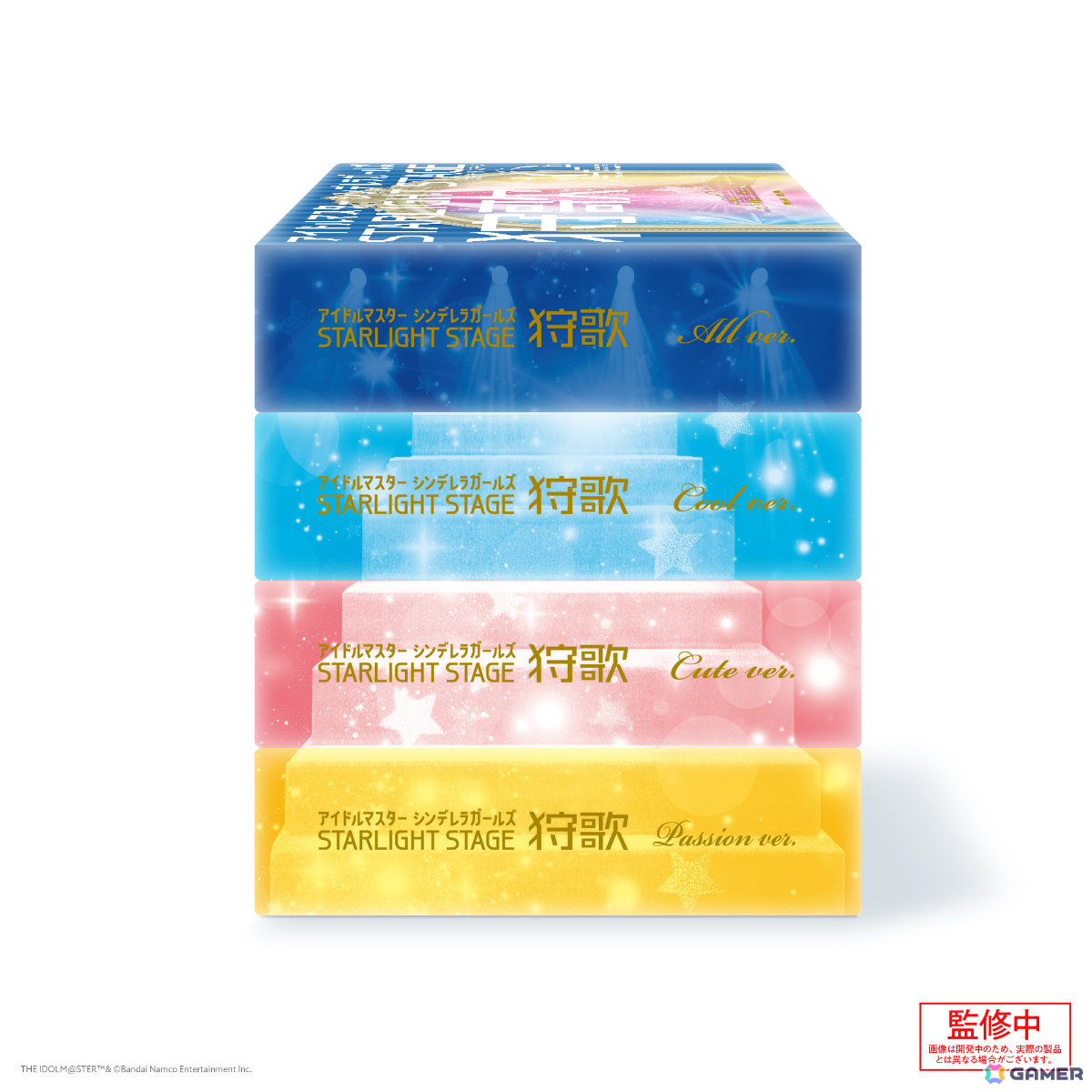 「デレステ」の曲で遊べる音楽カードゲーム「狩歌」が2025年夏に発売!コンプリートセット特典はサイン入りカードの画像