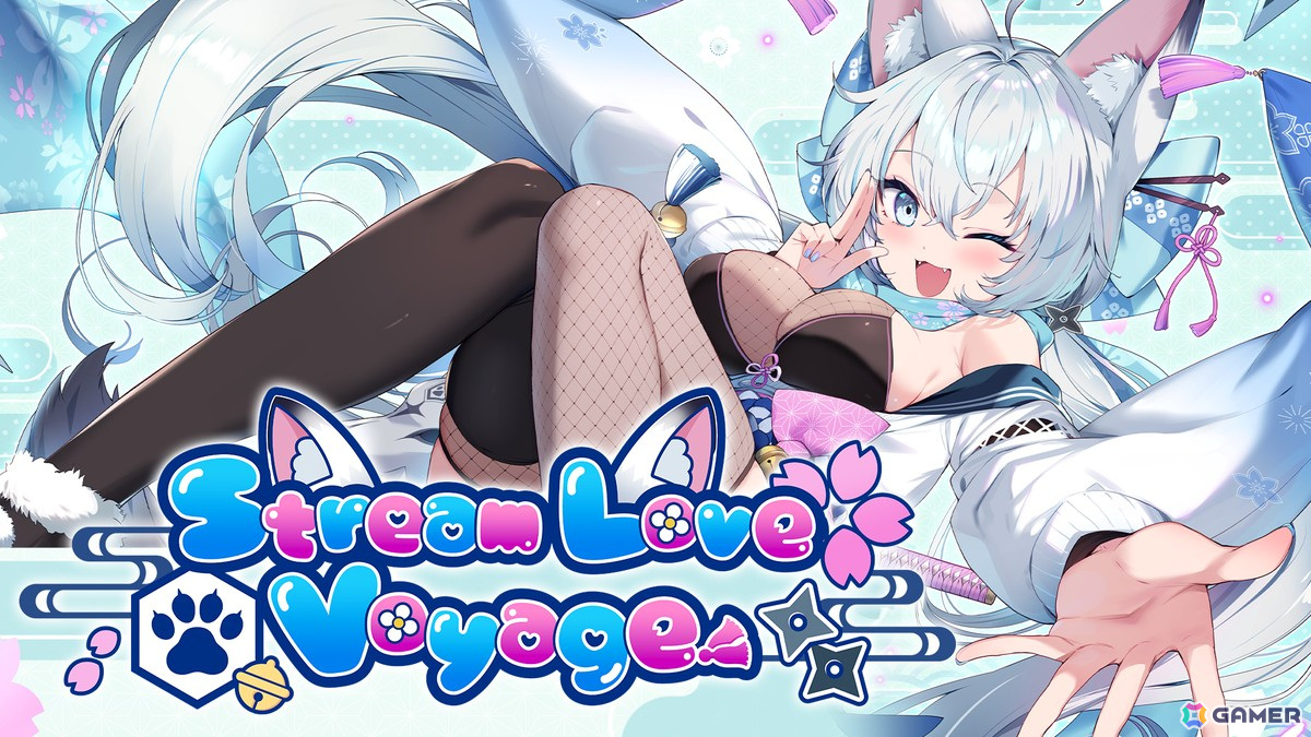 アドベンチャーゲーム「StreamLove Voyage」Steam/Switchで5月9日に配信!あじ秋刀魚さんの直筆サイン入り色紙が当たるキャンペーンもの画像