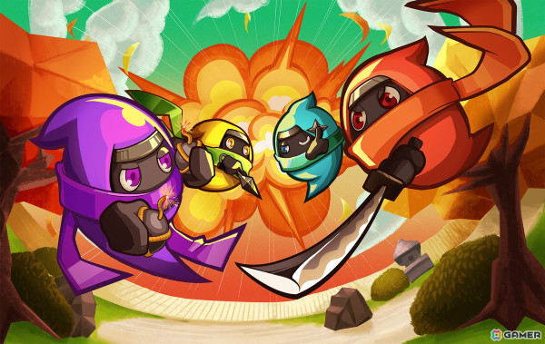 3Dアクション対戦ゲーム「ニンジャム！」が4月28日にSteamでリリース！「東京ゲームダンジョン8」への出展も決定の画像1