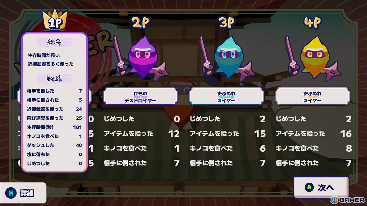 3Dアクション対戦ゲーム「ニンジャム！」が4月28日にSteamでリリース！「東京ゲームダンジョン8」への出展も決定の画像14